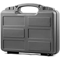 Merdia Funda para Pistola Estuches para Pistola Funda de Pistola con Cierre con revólveres de Espuma precortados Funda…